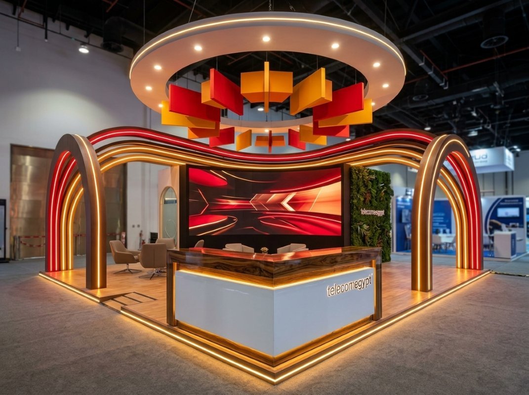 Bespoke Luxury Exhibition Stand Built by Infinity Exhibit in Dubai